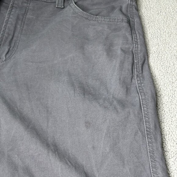 Ariat Rebar Perfect Rise Made Tough Straight Pant Womens 33R Fits 36x31.5 Gray - Picture 10 of 16